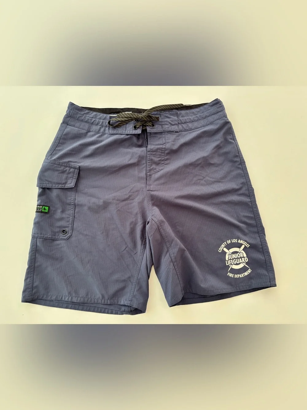 2 pair included! Los Angeles Junior Lifeguard Navy Men's Swim Trunks